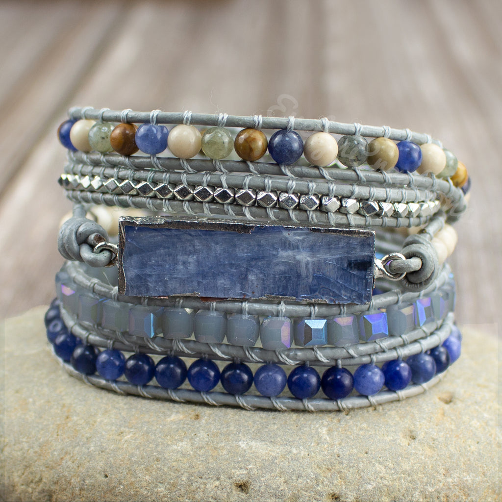Blue Topaz Bracelet | Made In Earth US